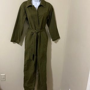Olive Green Jumpsuit